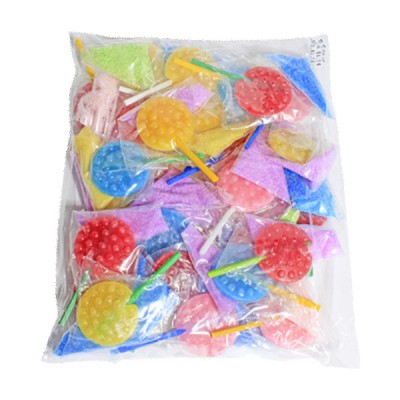 Chupeta azucarada de colores